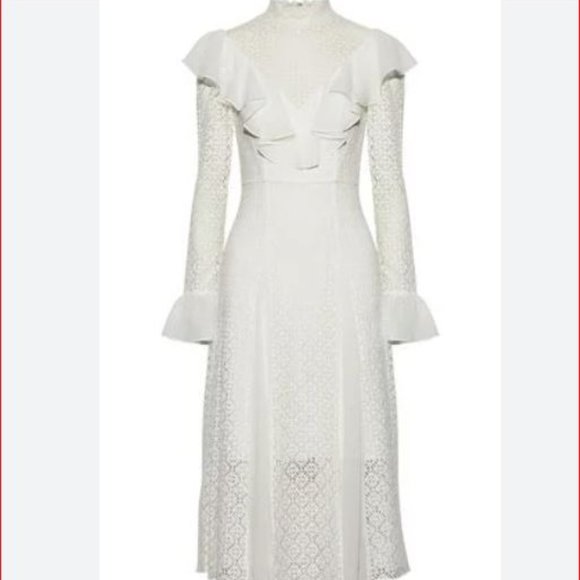 TEMPERLEY LONDON PRAIRIE DRESS Guipure Lace dress - Picture 7 of 9